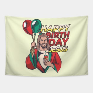 CHRISTMAS JESUS BDAY Tapestry