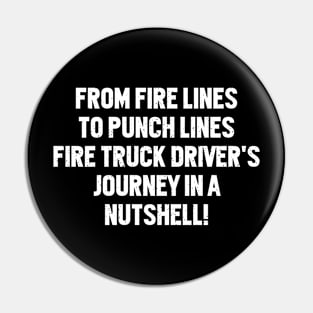 From Fire Lines to Punch Lines Pin