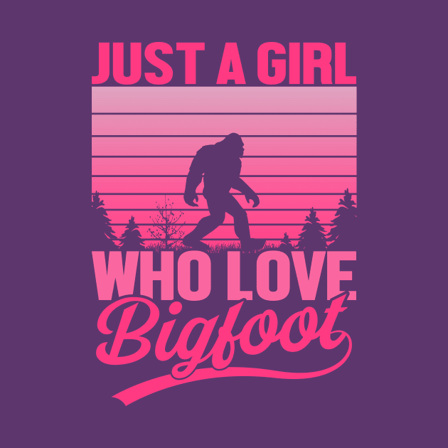 Bigfoot Lover Girl by thechicgeek