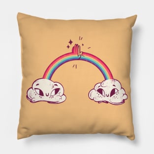 Rainbow High Five Pillow