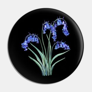 English Bluebell Pin