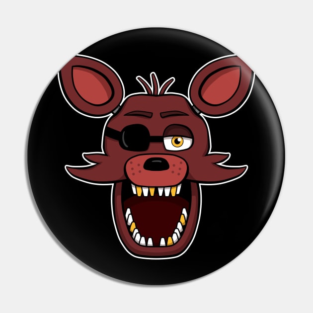 Five Nights at Freddy's - Foxy Pin by Kaiserin