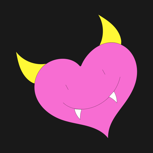 Heart Shape Devil by Utopia Shop