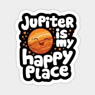 Jupiter is My Happy Place Magnet