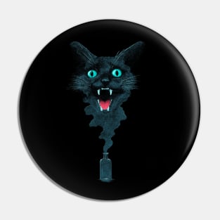 Black Cat Magic Pin