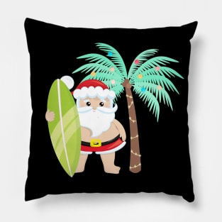 Summer Santa Pillow