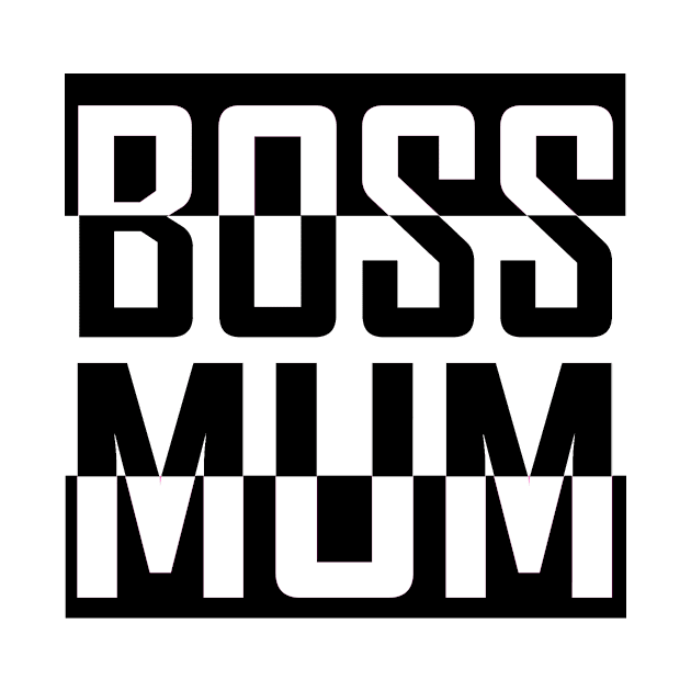 Boss Mum Black by Penciligram