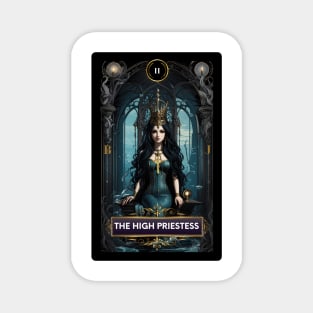 The High Priestess Mermaid Tarot Card Magnet