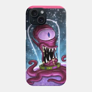 alien weird octopus Phone Case