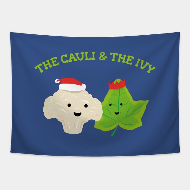 The Cauli & the Ivy - Christmas Carol Tapestry by propellerhead