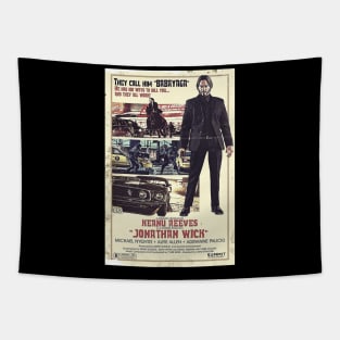 poster John Wick The Golden  Japanese Tapestry