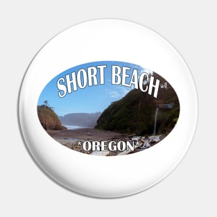 Short Beach Oregon Pin