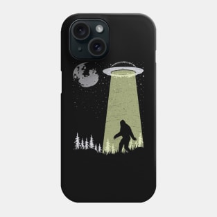 Bigfoot Ufo Phone Case