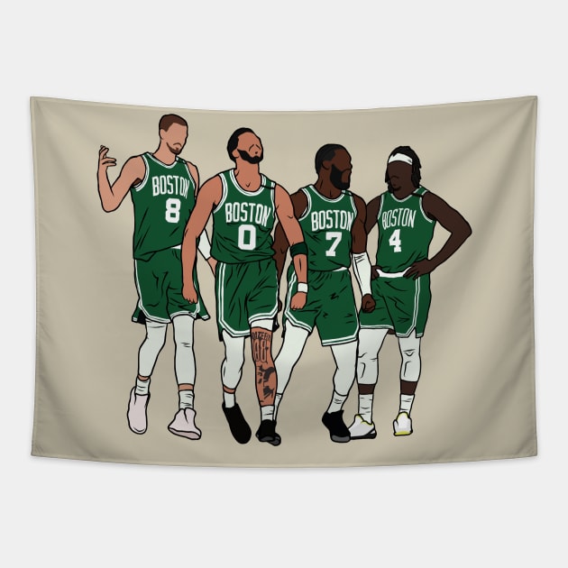 KP, Jrue & The Jays Tapestry by rattraptees