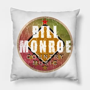 Bill Monroe Artdrawing - COUNTRY MUSIC Pillow