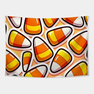 Candy Corn Delight Tapestry