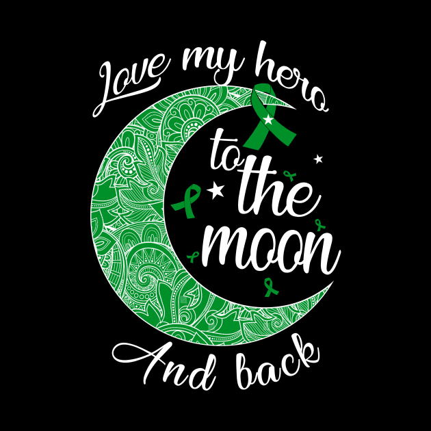 love gallbladder cancer hero to the moon by TeesCircle