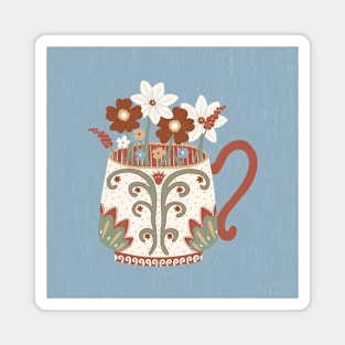 Flower mug 2 Magnet