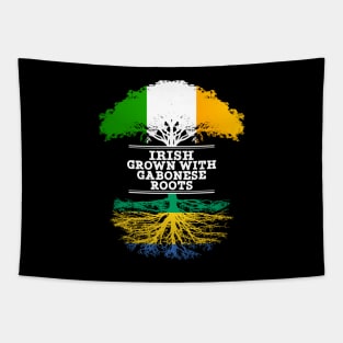 Irish Grown With Gabonese Roots - Gift for Gabonese With Roots From Gabon Tapestry