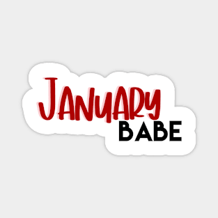 January babe Magnet