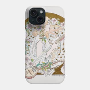 Design for a sheet music cover Phone Case