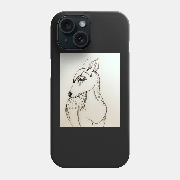 Fawn Phone Case by DarkAngel1200