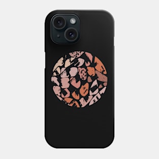 Modern abstract terrazzo like digital image Phone Case