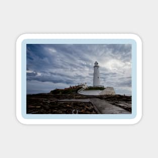 St. Mary's Island and Lighthouse Magnet