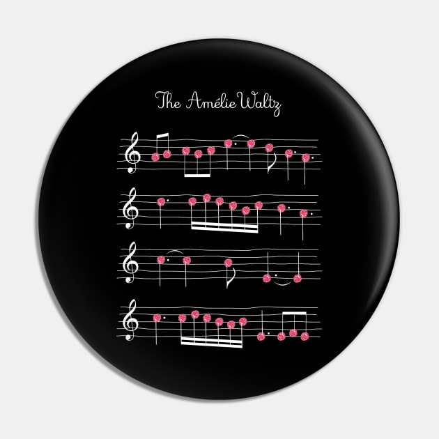 The Amelie's Waltz raspberries movie fan art Pin by Rozbud