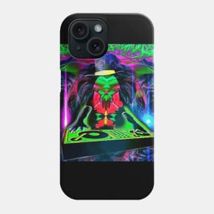 DJ Neon Alien Phone Case