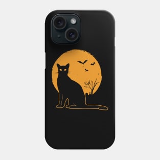 Black Cat Phone Case