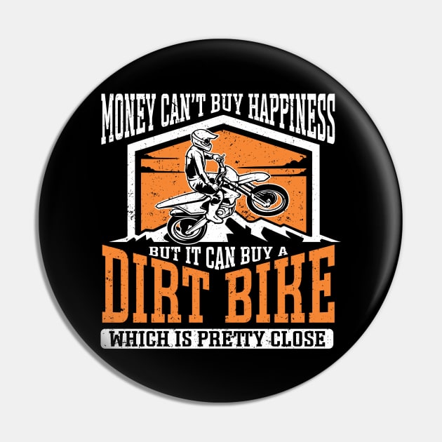 Gift Motocross Dirt Biker Dirt Biking Dirt Bike Pin by IngeniousMerch