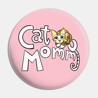 Cat Mommy Pin