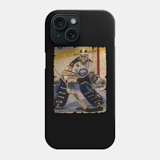 Tom Draper, 1991 in Buffalo Sabres (3.37 GAA) Phone Case