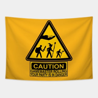 Caution: Gamemaster Rolling Tapestry