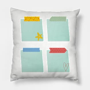 Four Notes Pillow