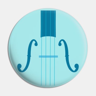 Strings in Shades of Blue Pin