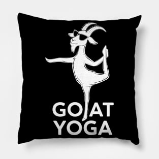 Goat Yoga With Goat Pillow