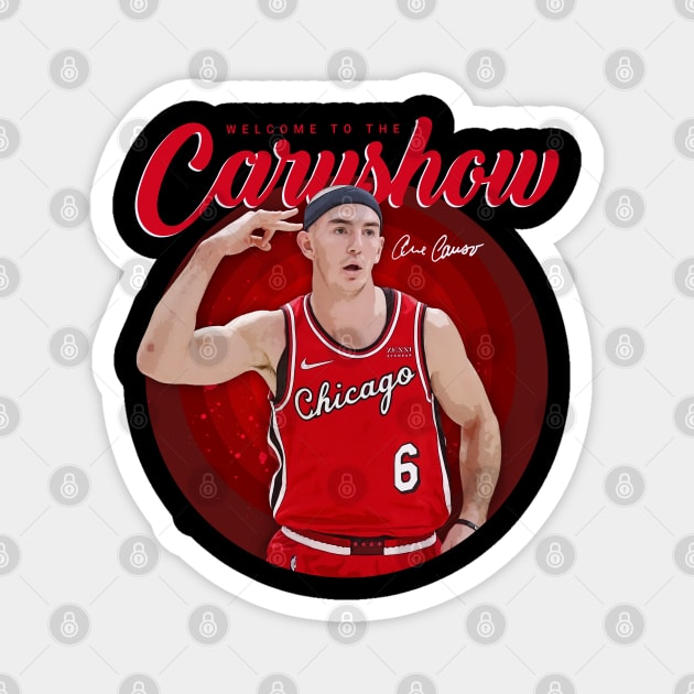 Alex Caruso Magnet by Juantamad