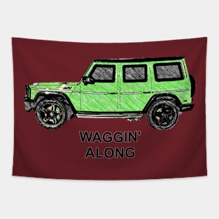 Waggin' Along Tapestry