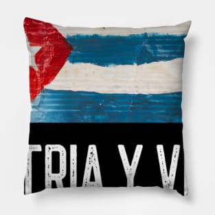 Perfecta para aquellos que apoyan y anhelan una Cuba Libre y Soberana.PATRIA Y VIDA - MI CUBA PIDE LIBERTAD Pillow