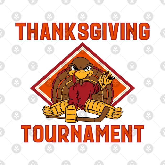 Thanksgiving Hockey by SteveMartzArt