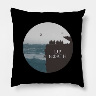 Up North Earth Above The Equator For Travelers & Explorers Pillow