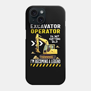 Urban Unearthed Tee Triumph for Construction Majesty Admirers Phone Case