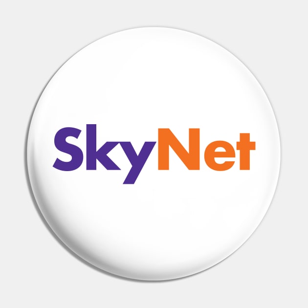 SkyNet Pin by WMKDesign