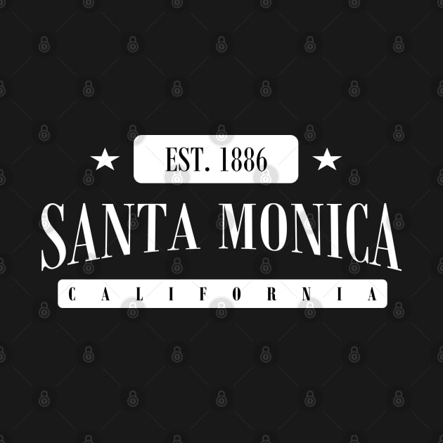 Santa Monica Est. 1886 (Standard White) by MistahWilson