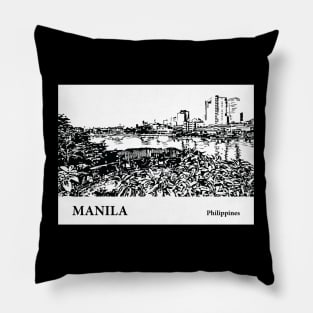 Manila - Philippines Pillow