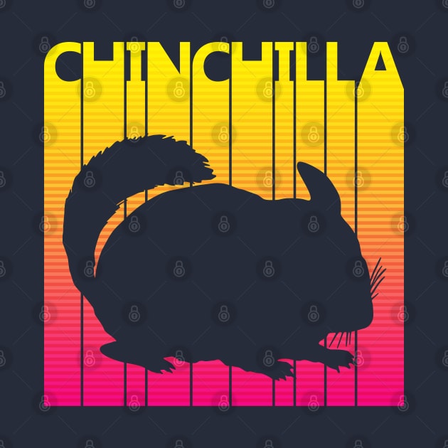 Vintage Retro Chinchilla Gift by GWENT