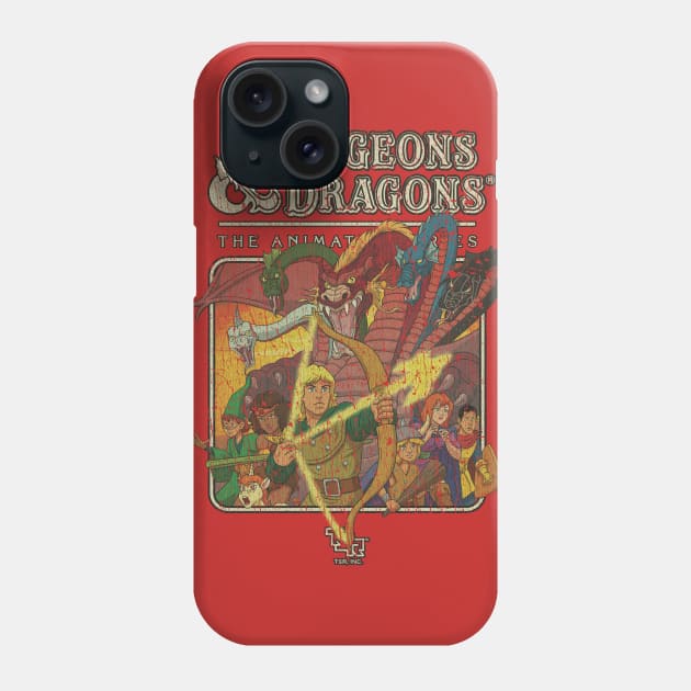 Dungeons & Dragons The Animated Series 1983 Phone Case by JCD666