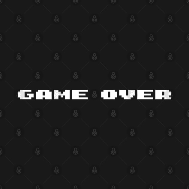 Game Over Screen by GreenGuyTeesStore